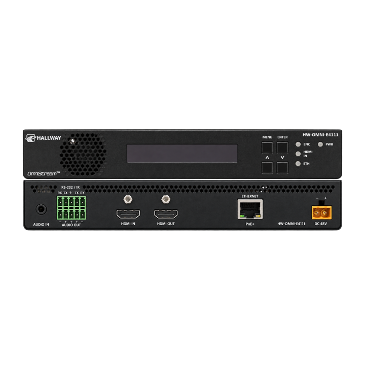Encodeur AVoIP Atlona HW-OMNI-E4111 | HDMI 4K/UHD 60 Hz | réseau Gigabit multicast Atlona