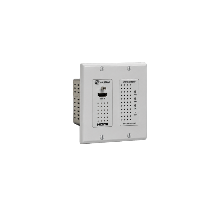 Encodeur AVoIP HDMI mural Atlona HW-OMNI-E4111-WP | OmniStream | plaque murale Atlona