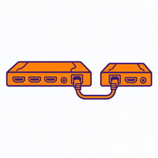 Kit extension HDMI Atlona AT-OME-ST31A-KIT | commutateur 3x1 | HDBaseT Atlona