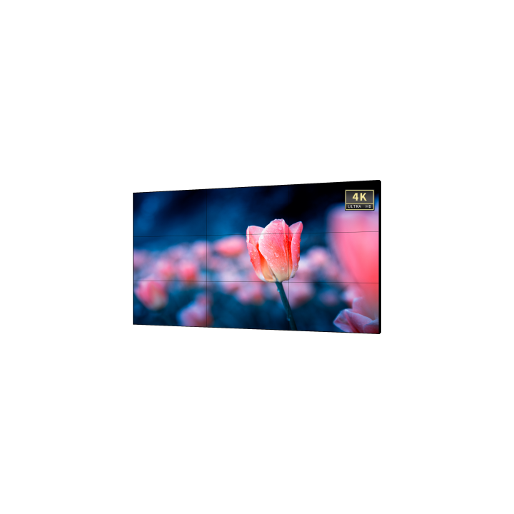 Dahua - Mur d'image LCD 65p, bord fin 3.5mm 4K, 500 cd/m² Dahua