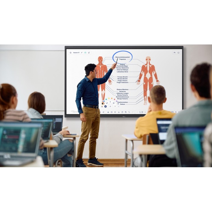 Écran interactif Optoma 5863RK | 86" UHD | tactile Optoma