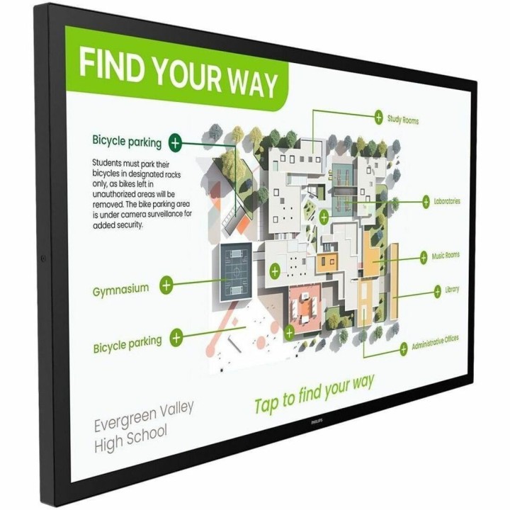 Écran tactile Philips 55BDL3751T/00 | UHD 55" | 500cd/m² - 55BDL3751T/00 - Philips