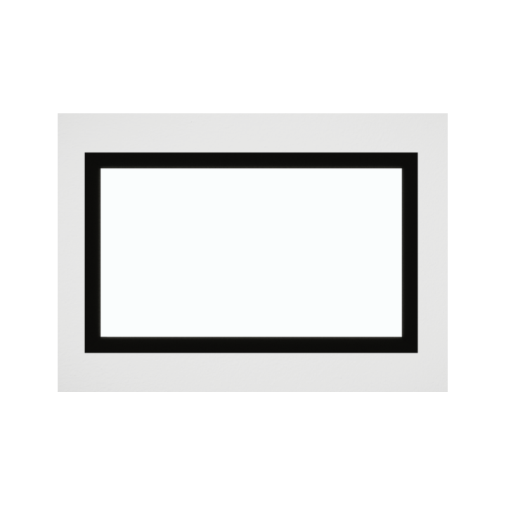 Oray - Ecran sur cadre HC blanc mat 300x400 4/3 + PORT Oray