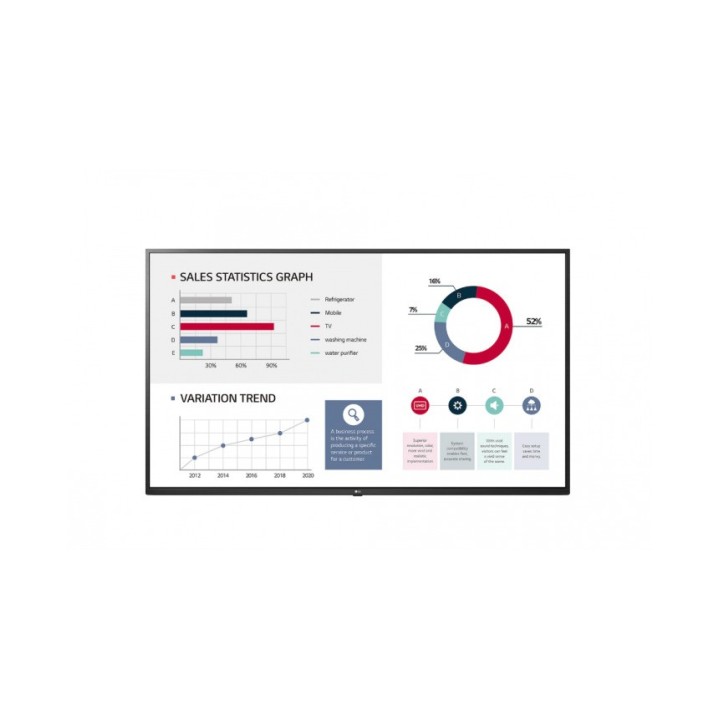 Écran UHD LG 55UL3G | 55" | 400cd/m² 
