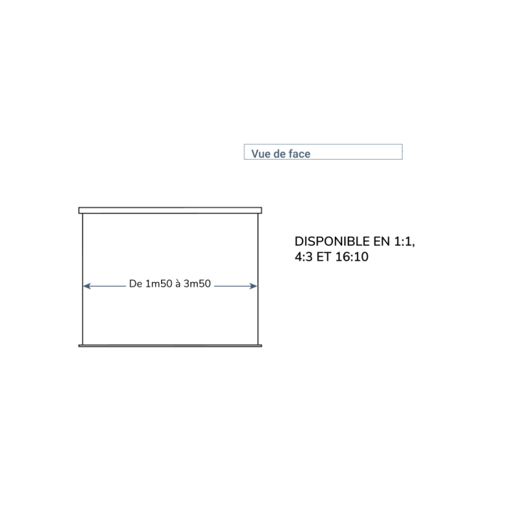 Oray - Ecran Electrique ORAY SQUAR'EVOLUTION PRO - 1/1 - 150x150 Oray