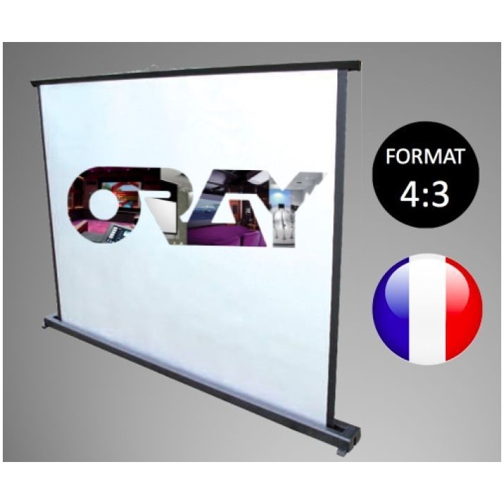 Oray - Ecran portable Miniscreen 79x102 cm 4/3 - FRANCO Oray