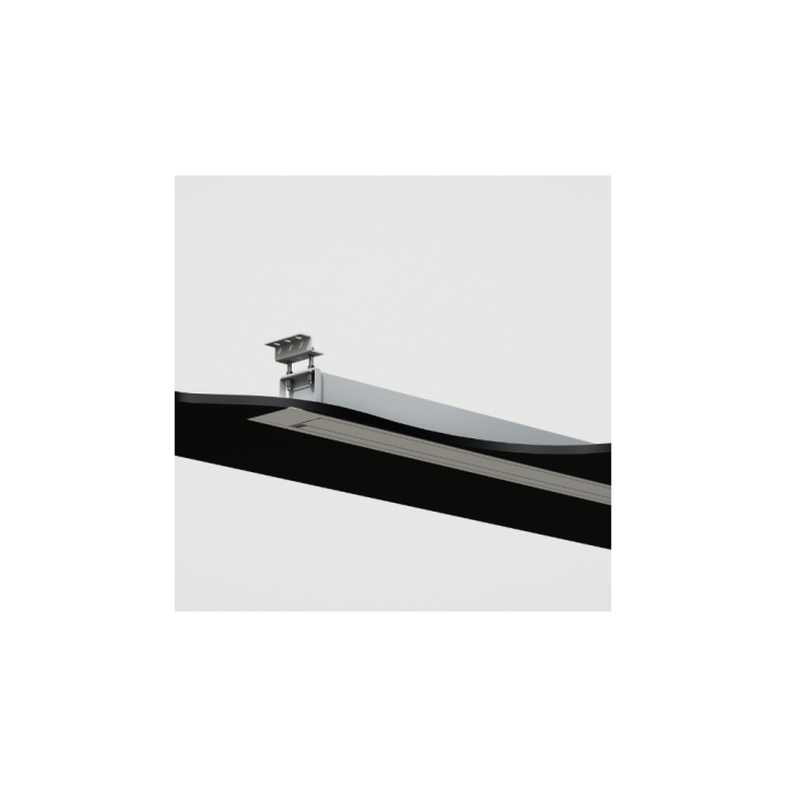 Oray - Ecran motorisé Orion faux plafond tensionne 369x492 + PORT Oray