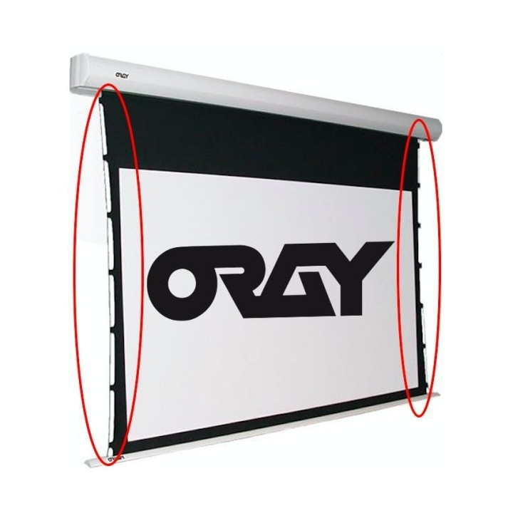 Oray - Ecran motorisé Orion Tensionné blanc 120x192 16/10 - FRANCO Oray