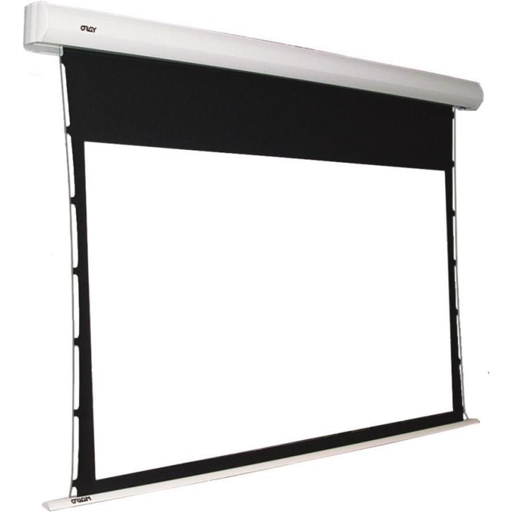 Oray - Ecran motorisé Orion Tensionné blanc mat 307x492 16/10 + PORT Oray