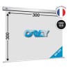 Oray - Ecran motorisé Squar'PRO blanc mat 300x300 Carré - FRANCO Oray
