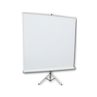 Oray - Ecran portable Style Trépied 230 x 230 1:1 Blanc mat - FRANCO Oray