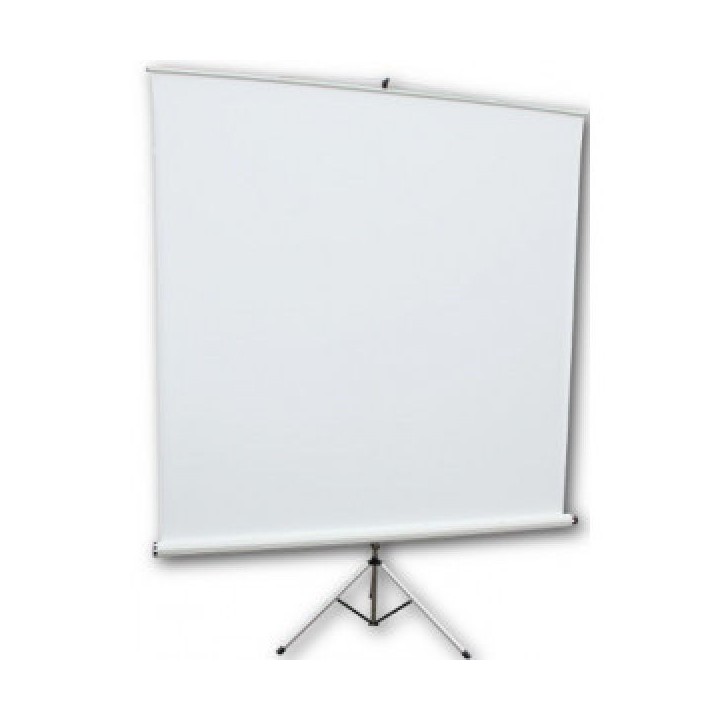 Oray - Ecran portable Style Trépied 230 x 230 1:1 Blanc mat - FRANCO Oray
