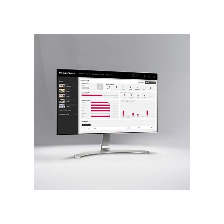 Licence du logiciel SuperSign CMS Premium LG - LWSMB - LG