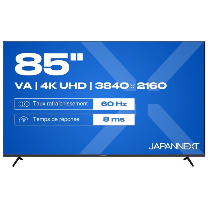 Écran dynamique Japannext JN-VA850UHD60F | 85p | UHD/4K 