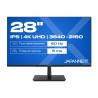 Écran PC bureautique Japannext JN-I280UHD60F-P | 28" | 4K UHD 