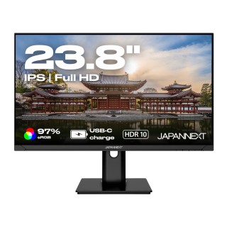 Écran PC bureautique Japannext JN-IPS238FHDRC65WH | 23.8" Full HD | 60Hz 