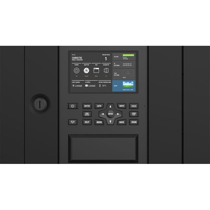Christie - Projecteur laser RVB 4K UHD, 3DLP, 40 000 lumens Christie