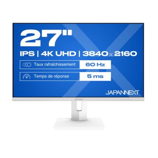 Écran PC bureautique Japannext JN-IPS270UHD60FC65 | 27" 4K UHD | haute performance 