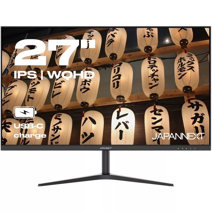 Écran PC bureautique Japannext JN-IPS270WQHD75FC6 | 27" WQHD | Blanc 