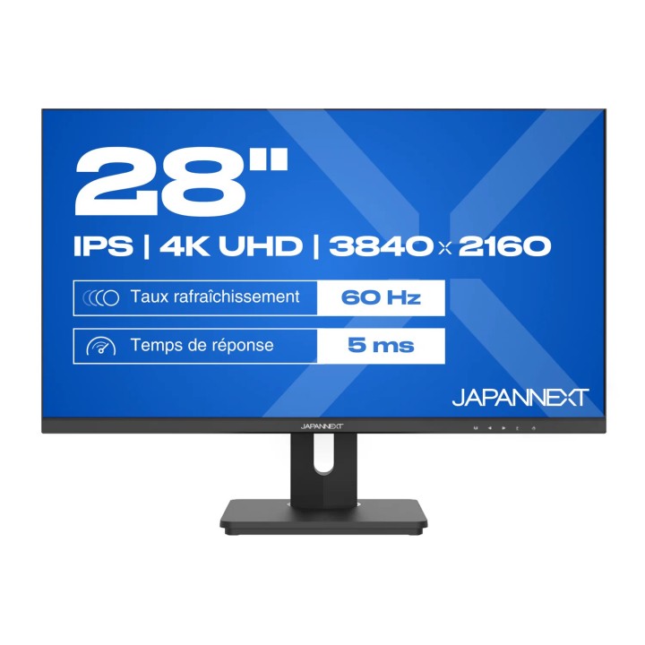 Écran PC Bureautique Japannext JN-IPS280UHD60F-PW | 28" 4K UHD | blanc 