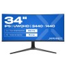 Écran PC incurvé Japannext  JN-IPS340UWQHD60CS | 34" | UWQHD | Dalle IPS 