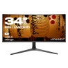 Écran PC incurvé Japannext JN-IPS340UWQHD60CW | 34" UWQHD | IPS Blanc 