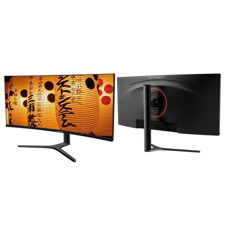 Écran PC incurvé Japannext JN-IPS340UWQHD60CW | 34" UWQHD | IPS Blanc 