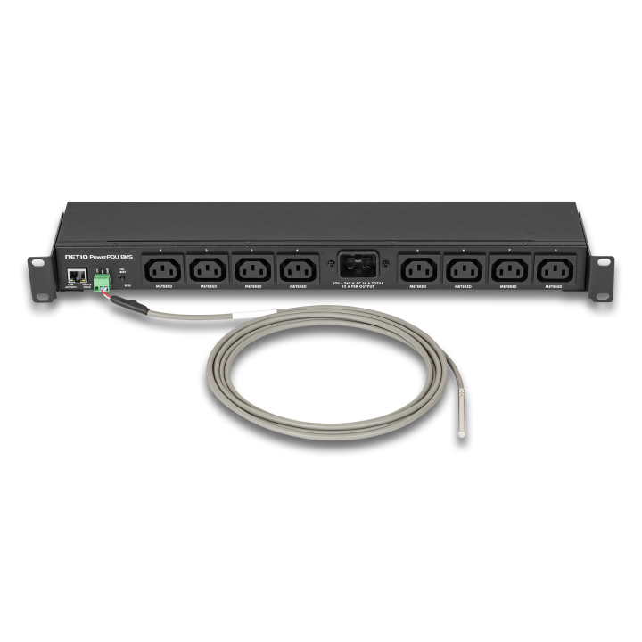 Alimentation électrique Netio NET-8KS | 8 sorties | RJ45 LAN Netio