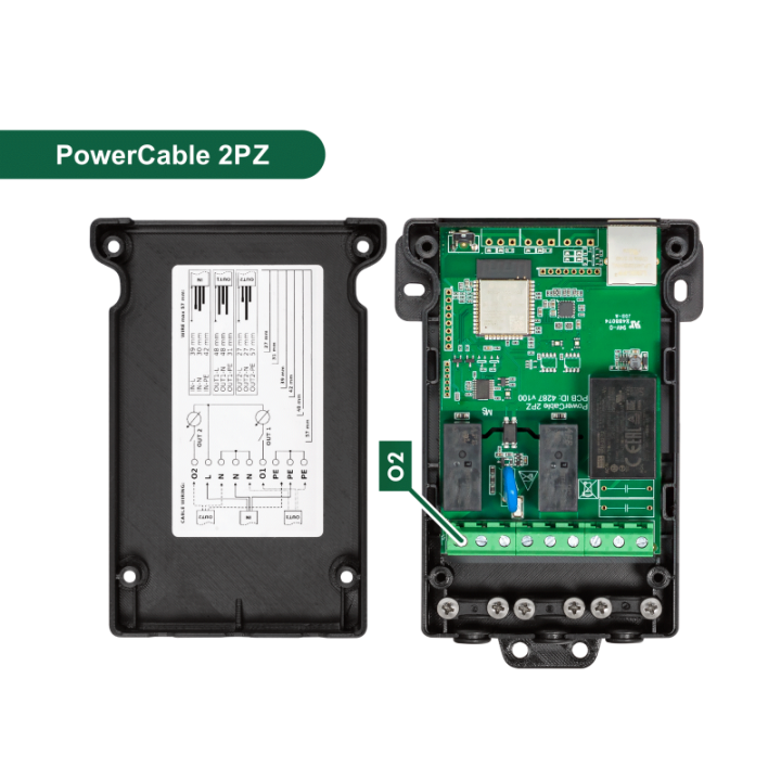 Alimentation pilotable Netio NET-2PZ | LAN/WIFI | 2x230V/16A Netio
