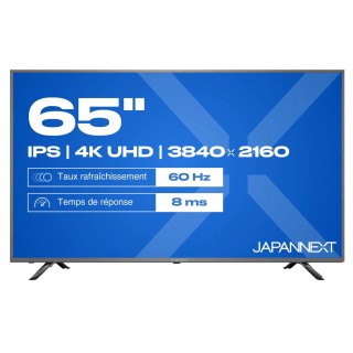 Écran dynamique Japannext JN-IPS650UHD60F | 65" UHD/4K | affichage 24/7 