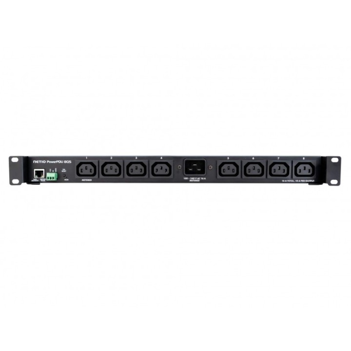 Alimentation intelligente Netio NET-8QS | 8 prises | LAN Netio