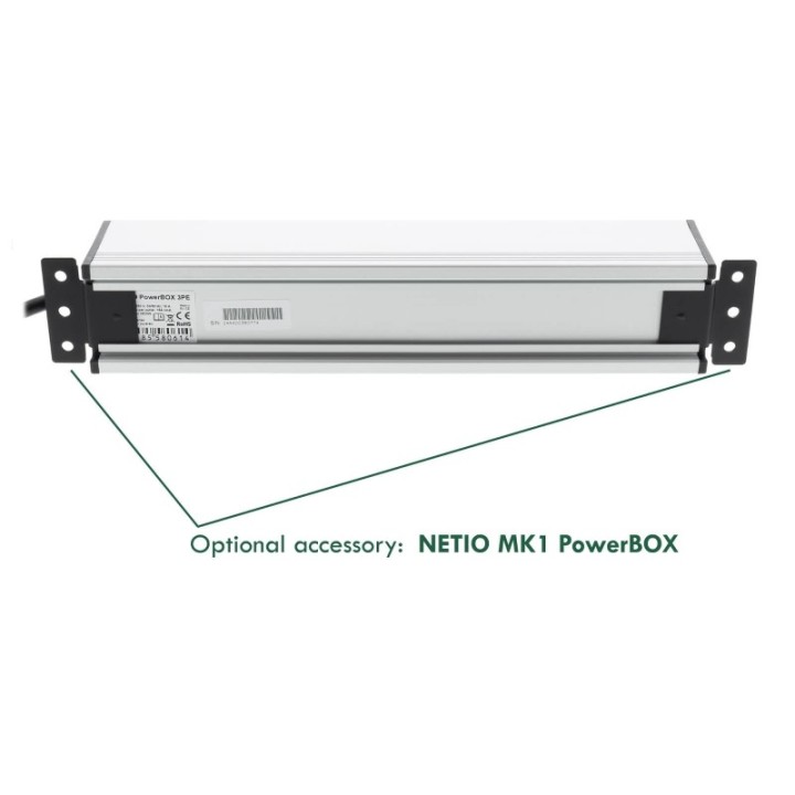 Kit de montage mural Netio NET-POWERBOX | PowerBox 3Px/4Kx | robuste Netio