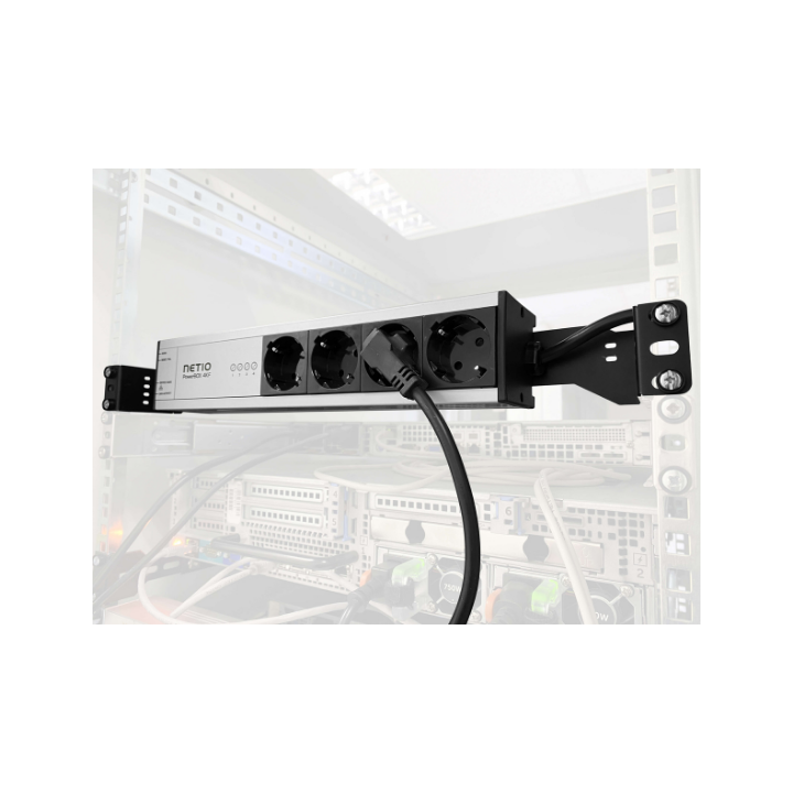 Kit de montage Netio NET-POWERBOX-19V | Rack | PowerBox 3 Px/4Kx Netio