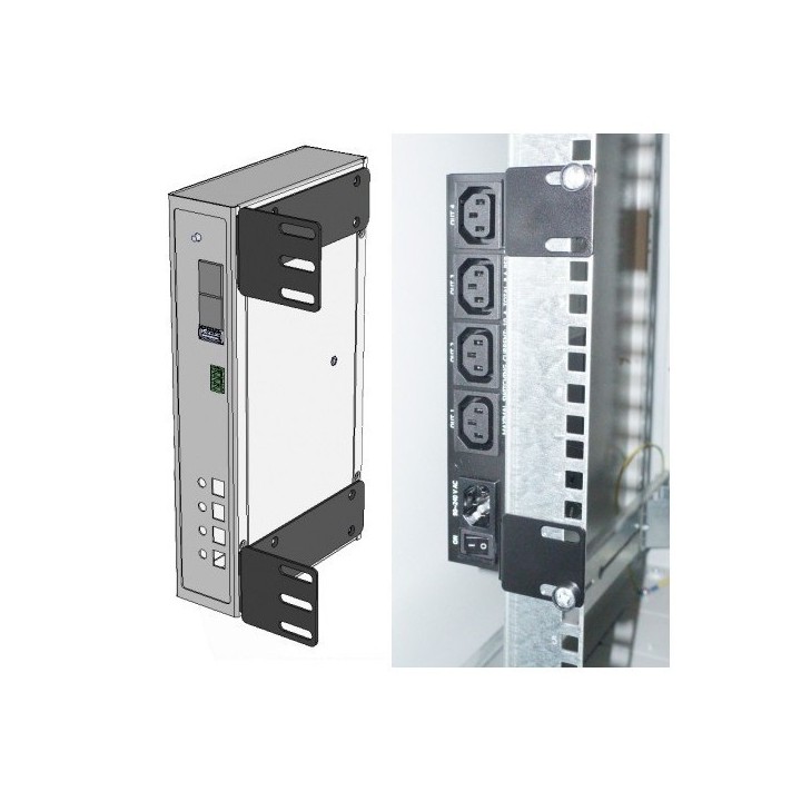 Kit de montage Netio NET-RM3-4CV | PowerPDU | vis incluses Netio