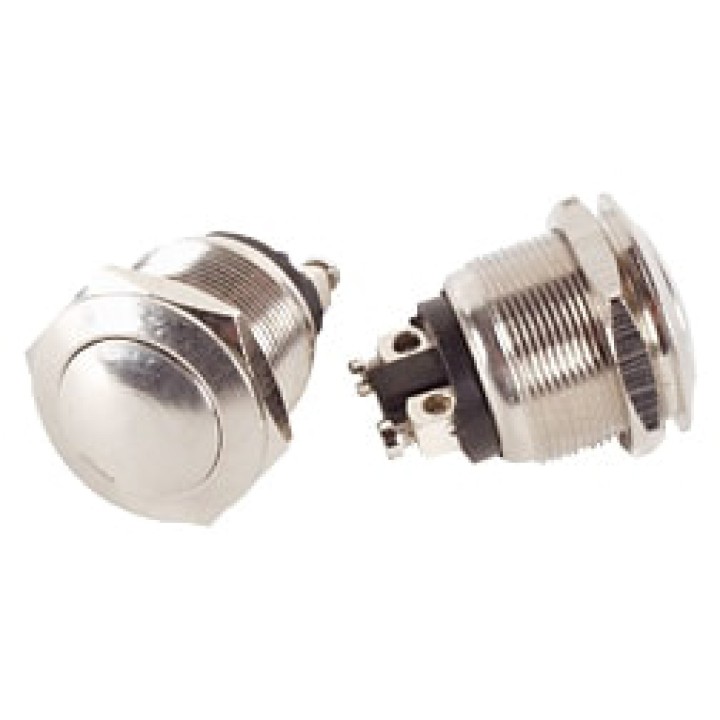 Bouton poussoir Waves system WS-50093 | lumineux blanc | inox Waves System