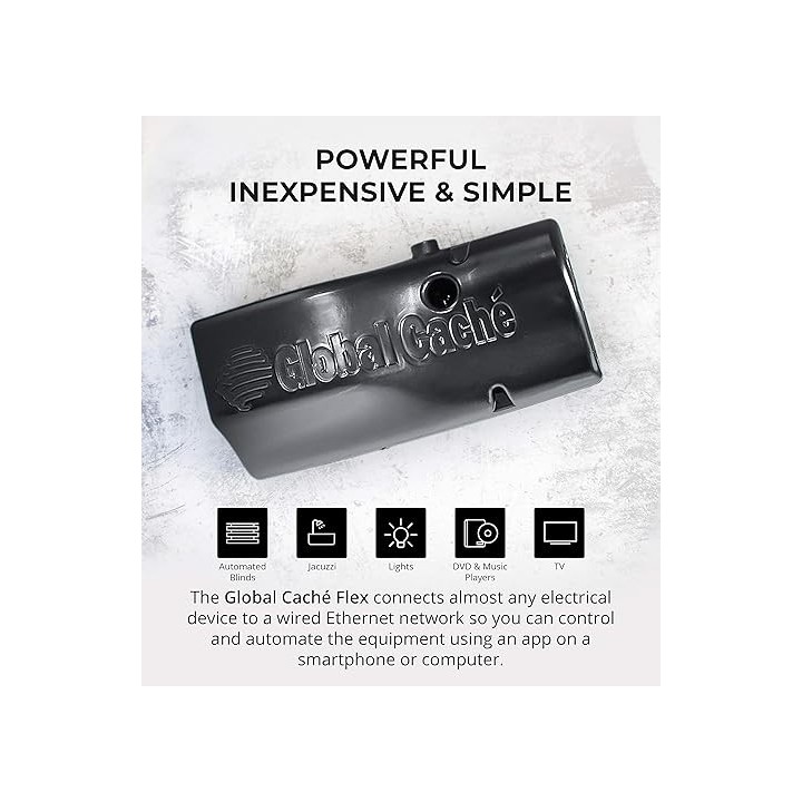 Connecteur Ethernet Global Caché GC-ITACH-IP+POE | Flex IP | PoE Global Caché