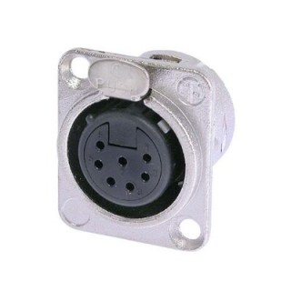 Neutrik - Embase femelle XLR 7 broches serie D Neutrik