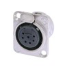 Neutrik - Embase femelle XLR 7 broches serie D Neutrik