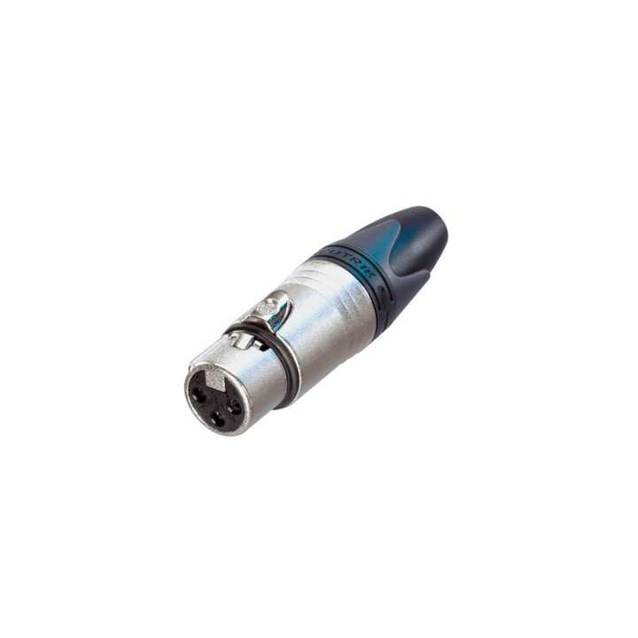 Neutrik - Fiche femelle XLR 3 poles nouvelle generation Neutrik