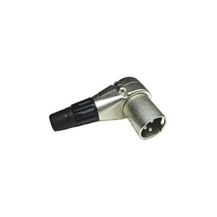 Neutrik - Fiche male XLR 4 points coudees. Neutrik