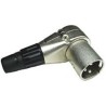 Neutrik - Fiche male XLR 4 points coudees. Neutrik