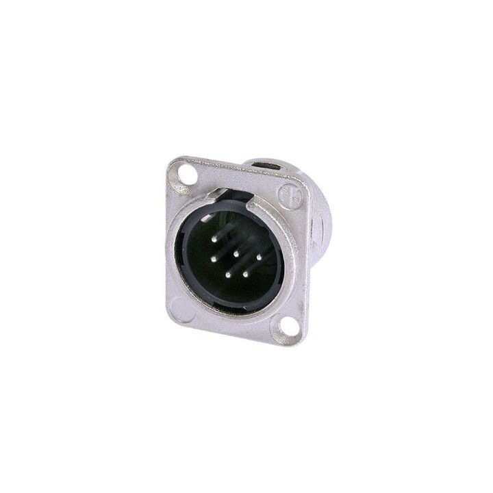 Neutrik - Embase male XLR 6 broches Neutrik