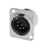 Neutrik - Embase male XLR 6 broches Neutrik