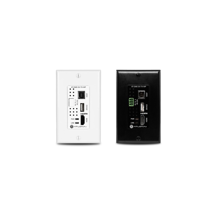 Plaque murale Atlona AT-OME-EX-WP-KIT | HDMI 4K | 70 m Atlona