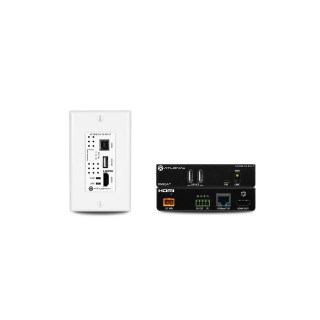 Plaque murale Atlona AT-OME-EX-WP-K-LT | HDMI 4K | HDBaseT 70 m Atlona
