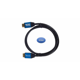 Câble HDMI 2.0 Muxlab 500091-10PK | Certifié Premium | 1M | paquet de 10 Muxlab