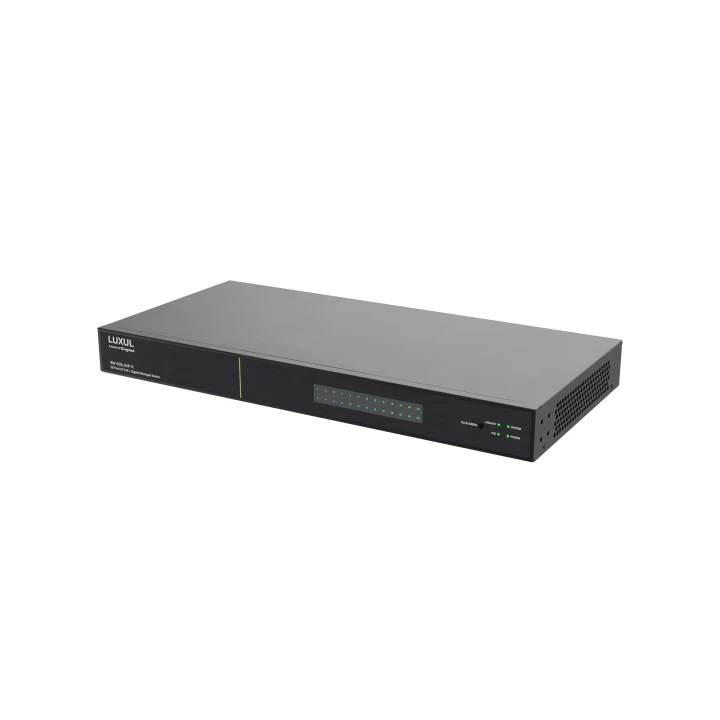 Commutateur administrable Luxul LUX-SW-505-24P-R-E | 26 ports Gigabit | PoE+ Luxul