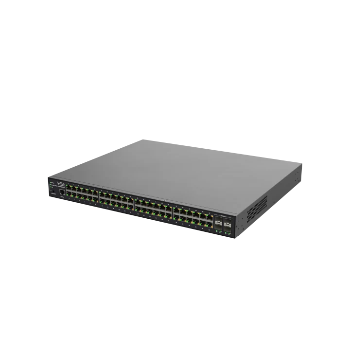 Switch administrable Luxul LUX-SW-615-48P-F-E | 54 ports Gigabit | PoE+ Luxul