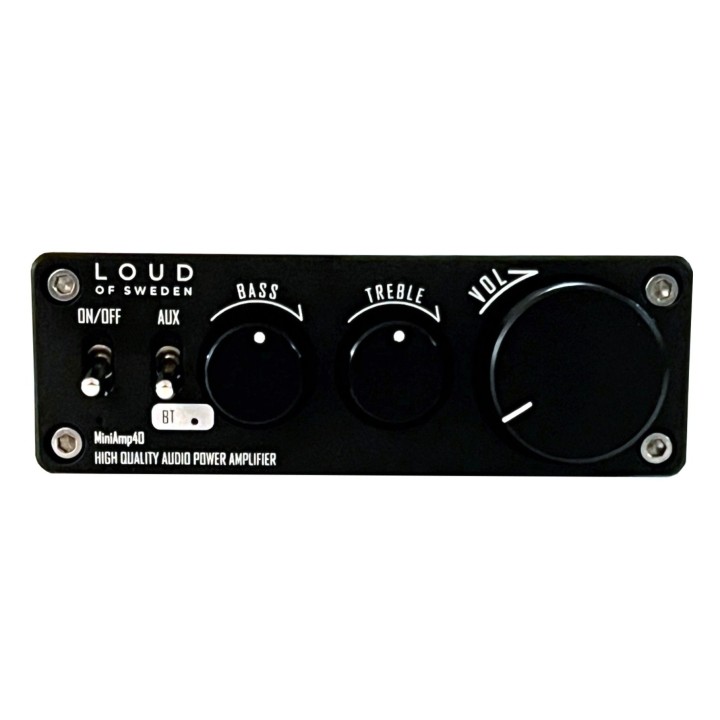 Mini-amplificateur Loud of Sweden LOS-17002 | Classe D 40W | Bluetooth Noir Loud of sweden