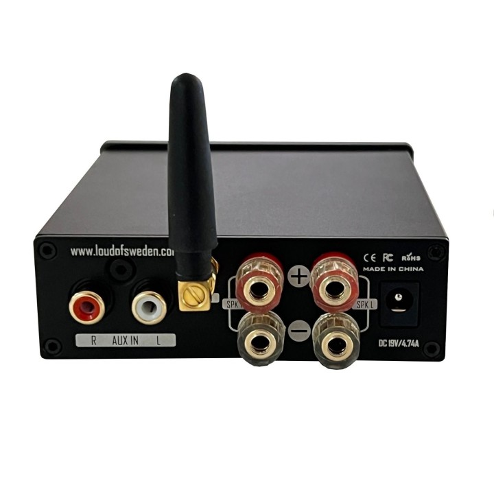 Mini-amplificateur Loud of Sweden LOS-17002 | Classe D 40W | Bluetooth Noir Loud of sweden